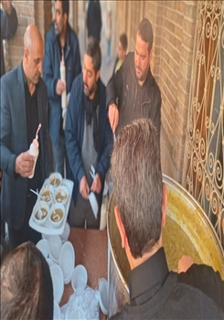 برپایی ایستگاه صلواتی خودجوش دانشگاه هنر اسلامی تبریز