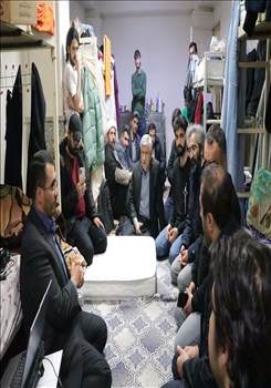 بازدید دکتر متفکرآزاد، نماینده مردم تبریز، آذرشهر و اسکو از خوابگاه دانشجویی دانشگاه هنر اسلامی تبریز